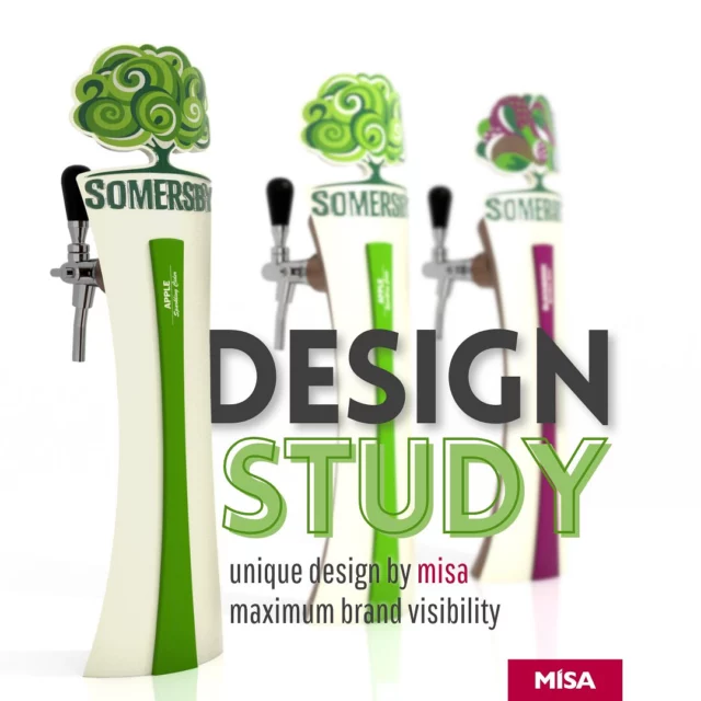 Einzigartiges Design – Maximale Markenpräsenz!
Unsere zweite Designstudie einer neuartigen Schanksäule für Somersby macht sie zum einzigartigen Blickfang für Bars, Restaurants und Events.
Fragen Sie jetzt Ihre individuelle Schanksäule bei uns an.

Unique Design – Maximum Brand Visibility!
Our second design study of a new type of bar column for Somersby makes it a unique eye-catcher for bars, restaurants and events.
Get in touch for your individual bar column from us now.