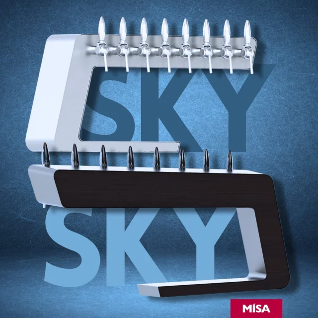 Genießen Sie modernes Design mit unserer SKY Schanksäule:
Metall-Maßanfertigung mit modernem Look | 3-8 Zapfhähne & Beleuchtung möglich | individuelle Sonderlackierung auf Anfrage
Kontaktieren Sie uns für Ihre SKY nach Wunschmaß

Enjoy modern design with our SKY column:
Metal column with a modern look | 3–8 taps & with lighting possible | individual & special varnish on request
Contact us for your custom-made SKY